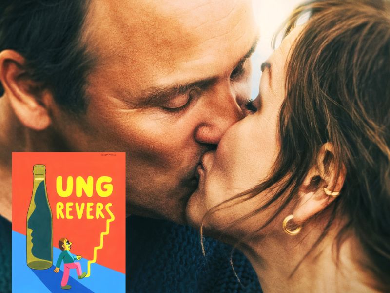 Filmplakat for "Fuld af kærlighed" med logo for Ung Revers